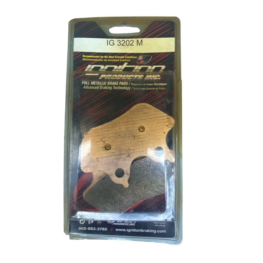 Ignition Products IG 3202 M Brake Pads Harley Davidson Softail Sportster‎ Metal